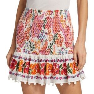 FARM RIO Spring Bananas Miniskirt size Medium